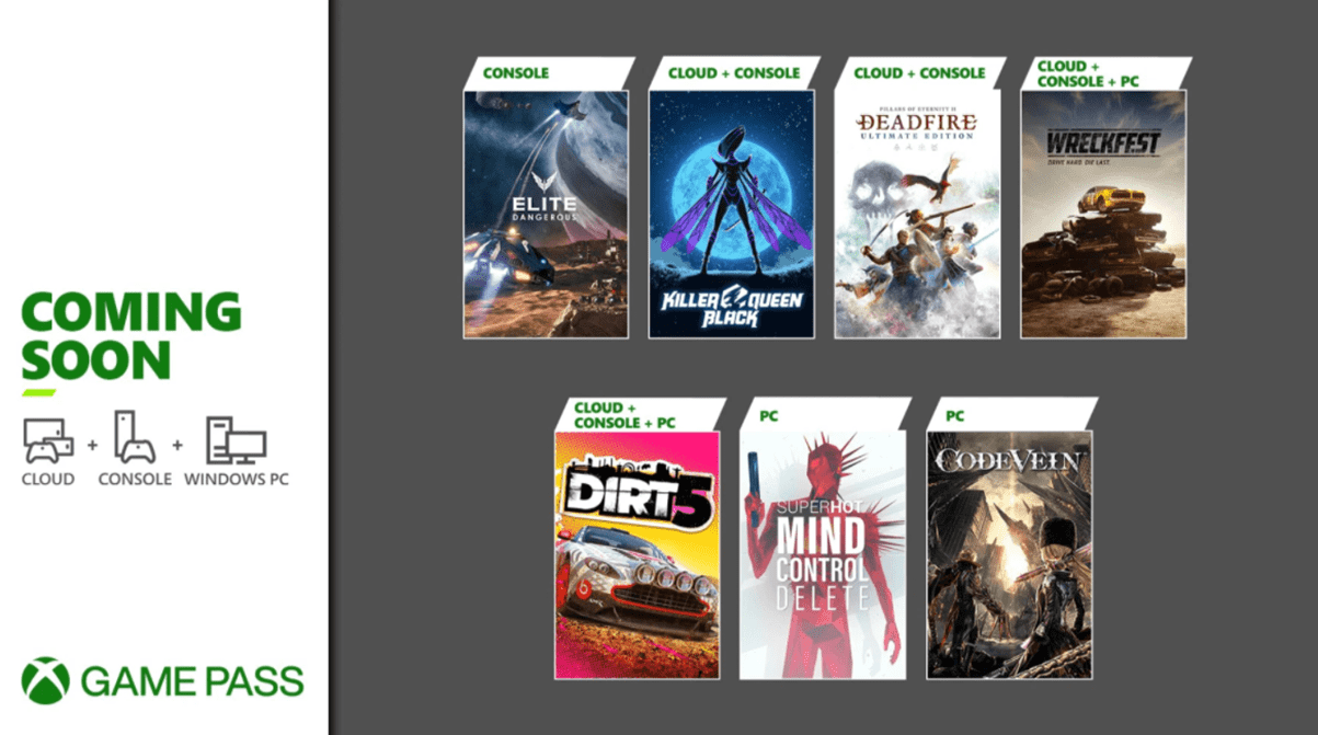 Xbox Game Pass Feb