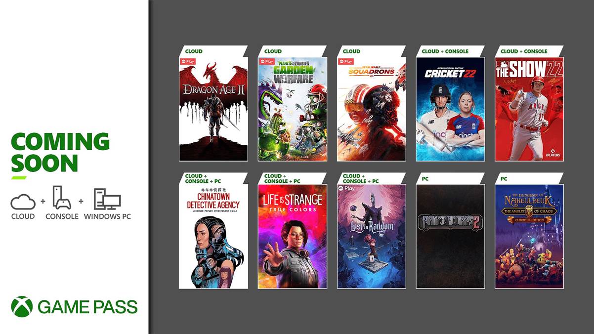 Xbox Game Pass April